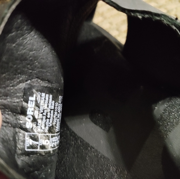 Sorel Slingback Sandals Ella II Black Women's 7 Please Read - Picture 4 of 9